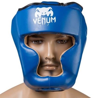 

Боксерский шлем закрытый Venum Flex M синий (SKL11-280881)