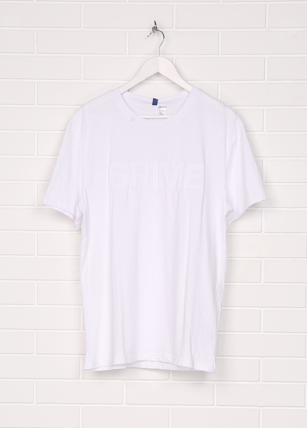 

Футболка H&M XS Белый 0441408_белый_02