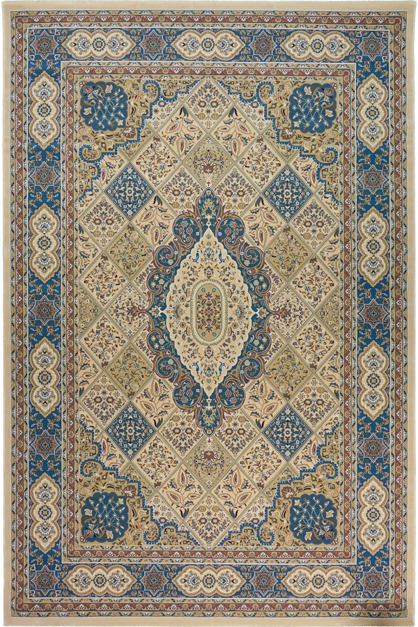 

Ковер SAHAN ROYAL ESFAHAN-1.5 2602A 0.8 x 1.5 м Бежевый_blue Прямоугольник