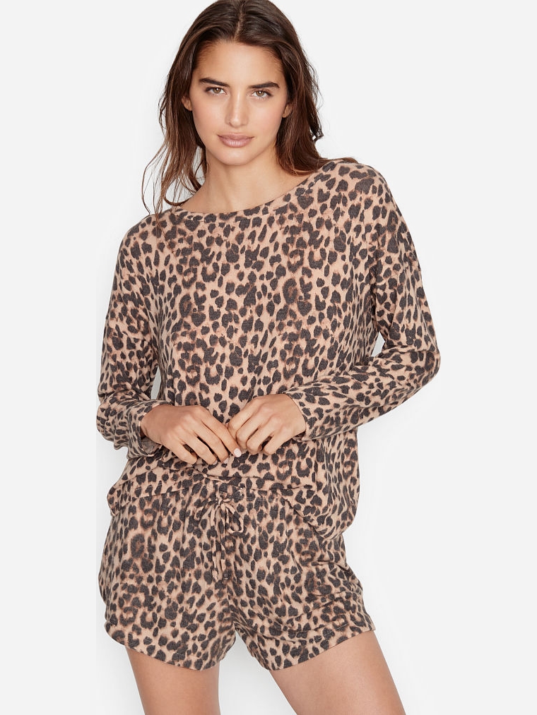 

Пижама Victoria's Secret 67131447 XS Леопардовая