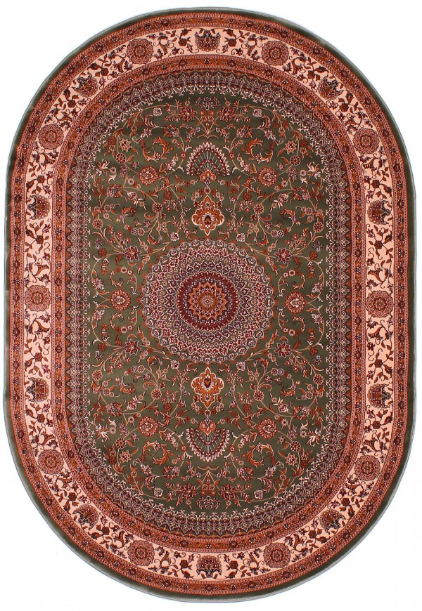 

Ковер OZ KAPLAN IMPERIA 8357A 2 х 4 м Зеленый Овал