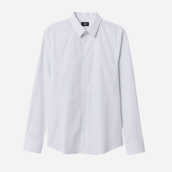 

Рубашка H&M 2303-6183190 XL Белая