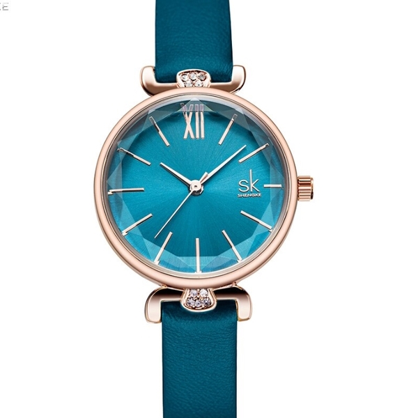 

Женские часы Shengke Extra Green
