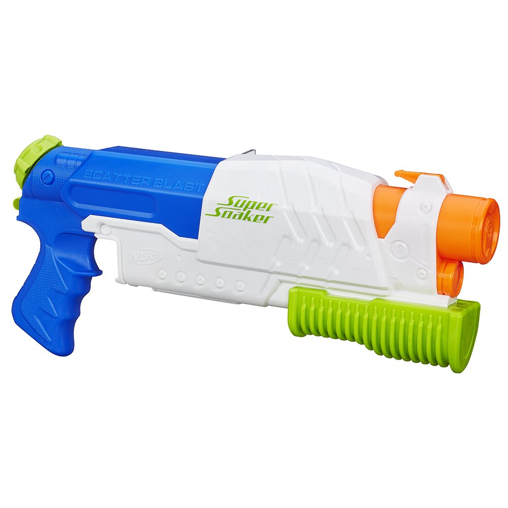 

Водный бластер Нерф Супер Сокер Зомби Страйк Скаттербласт Nerf Super Soaker Scatterblast Blaster Hasbro (A5832) (630509619818)