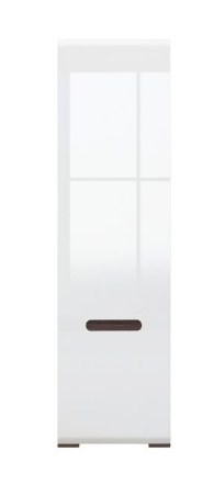 

Шкаф платяной BRW (Black Red White) Ацтека SZF1D/21/6 Белый / Белый Глянец
