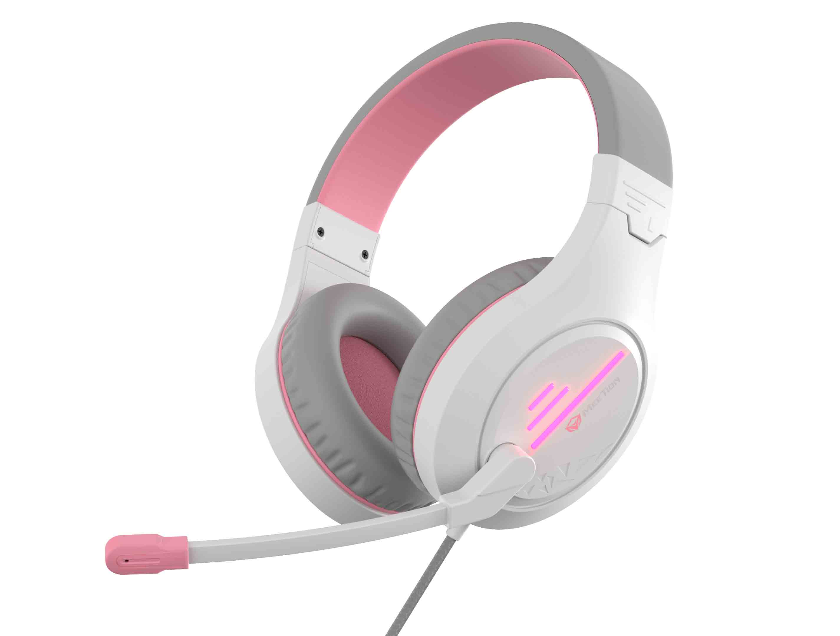 

Игровые наушники MeeTion Gaming Backlit MT-HP021 white