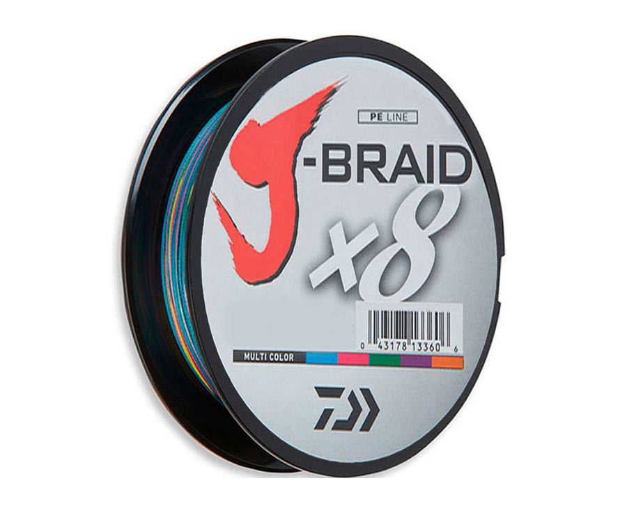 

Шнур Daiwa J-Braid x8 Multicolor 150м 0.10мм (арт.383812755-010)
