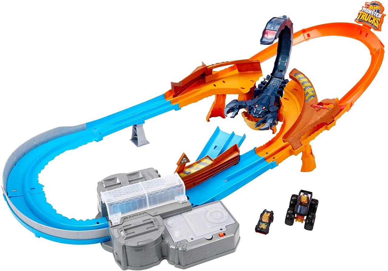 

Моторизированный Трек Хот Вилс Hot Wheels Monster Trucks Scorpion (GNB05)