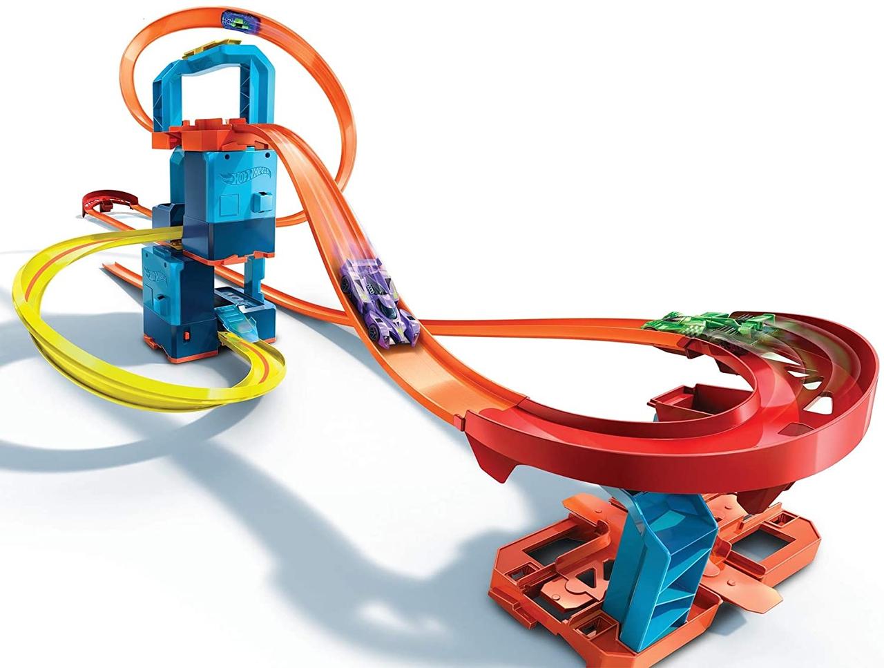 

Трек Hot Wheels Track Builder Unlimited Ultra Stackable Booster комплект ультра ускорителей (GWT44)