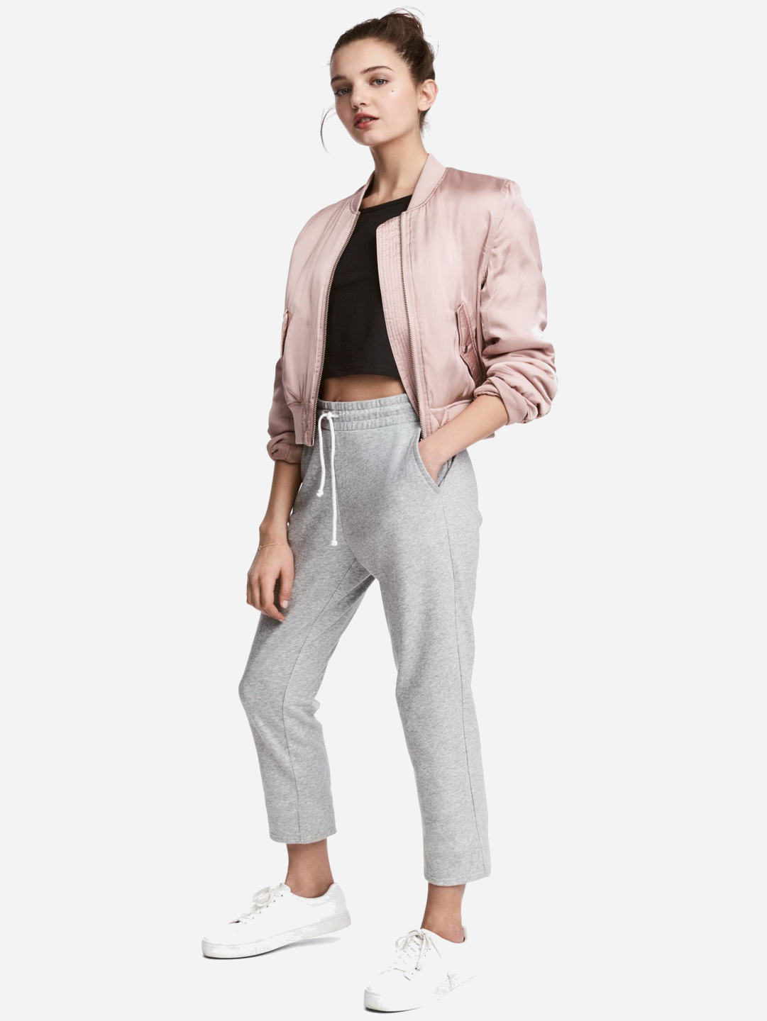 

Брюки H&M 0485929-5  Серые, Брюки H&M 0485929-5 XS Серые