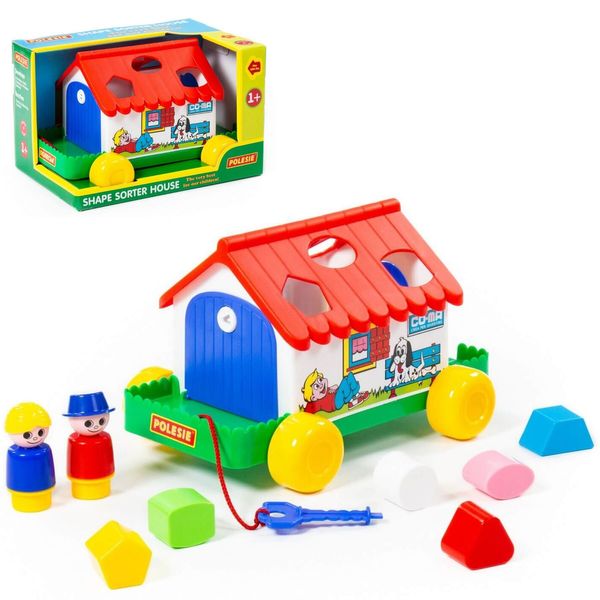 

Игра Polesie игровой дом в коробке красный (6028-1)