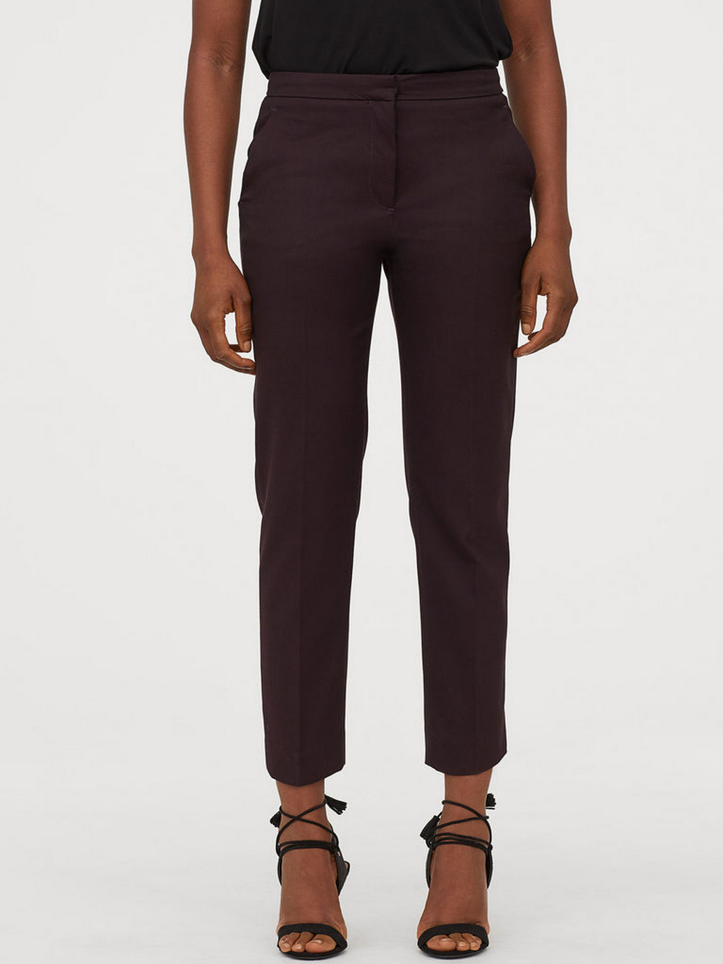 

Брюки H&M 0779781-0 42 Бордовые