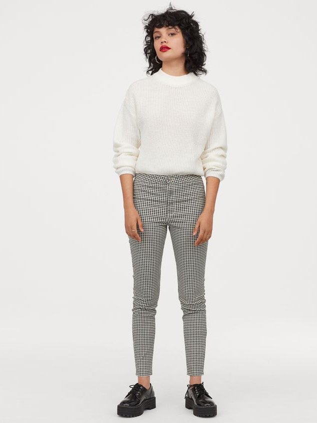 

Брюки H&M 0801384-0  Белые, Брюки H&M 0801384-0 50 Белые