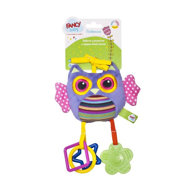 

Подвесная игрушка для кроватки или коляски "Сова" - FANCY BABY (PDC0S)
