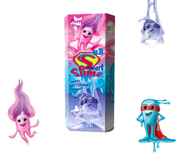 

Игрушка GENIO KIDS “Fluffy” Смарт Слайм (SLI88)