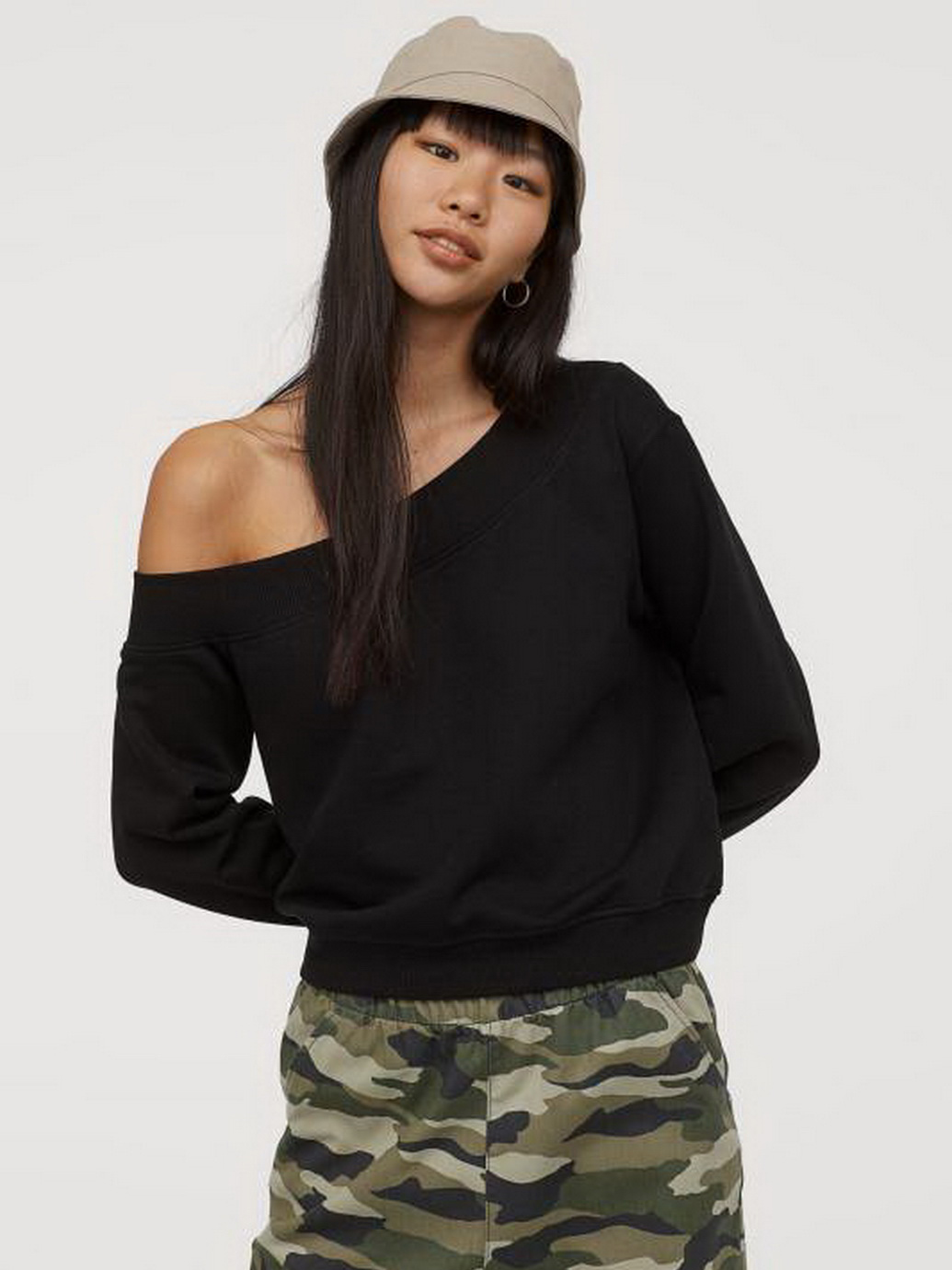 

Свитшот H&M 0794797-0 S Черный