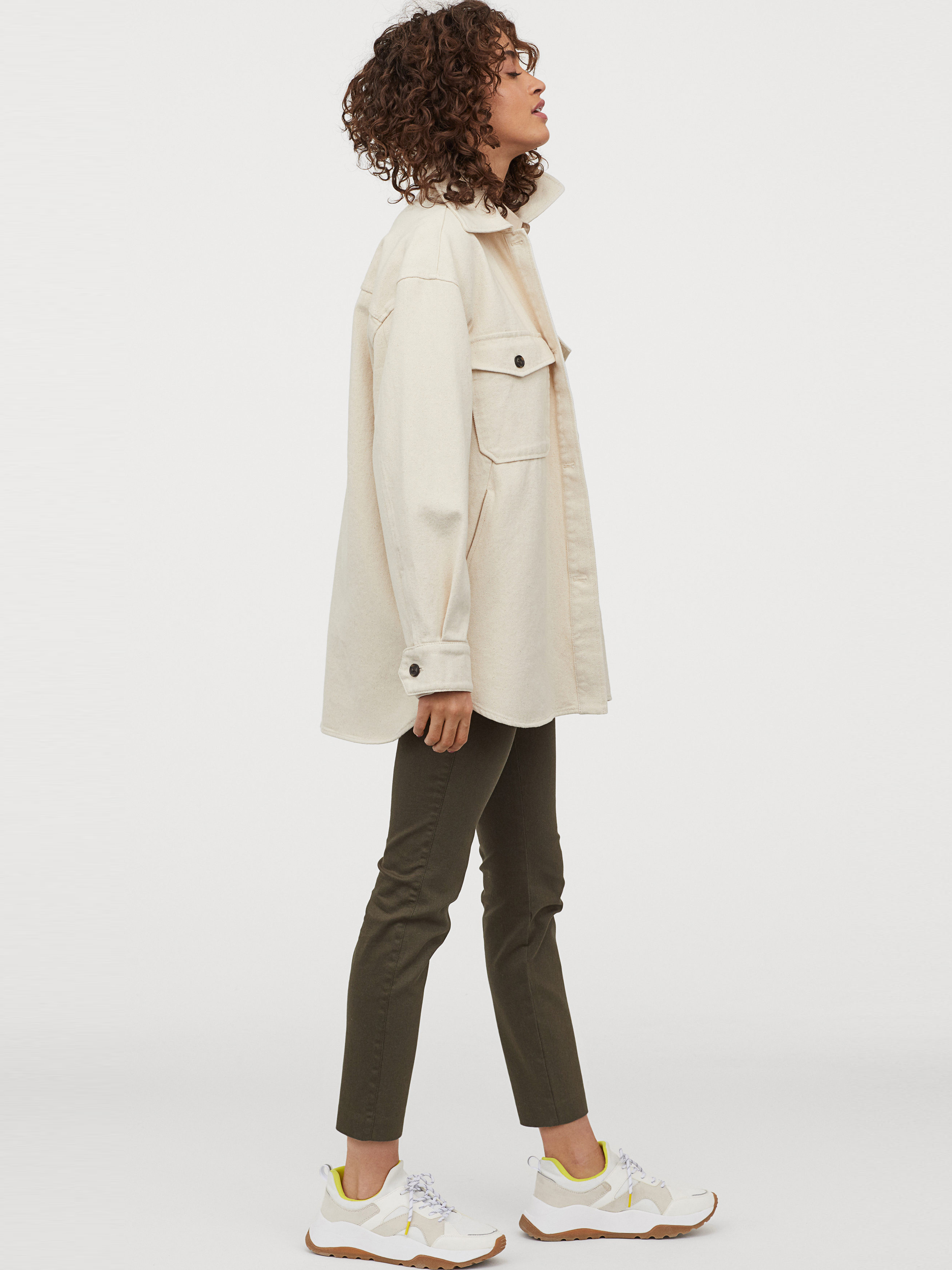 

Джеггинсы H&M 0796210-1 34 Хаки