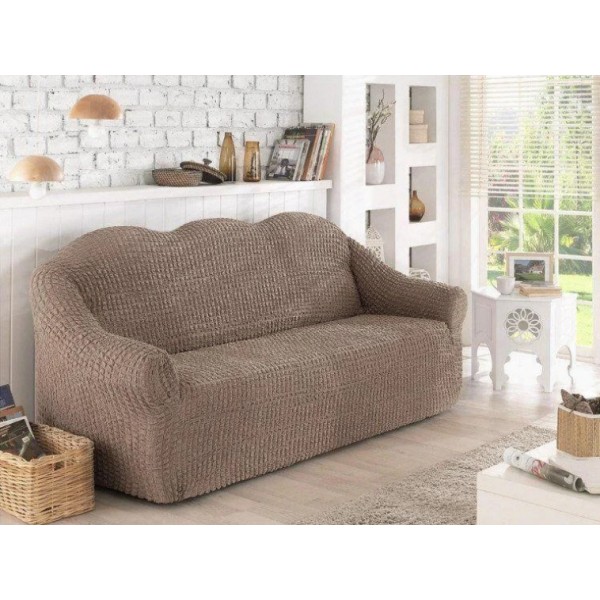

Чехол на диван Home Collection Evibu Турция без юбки Капучино (NT-80120)