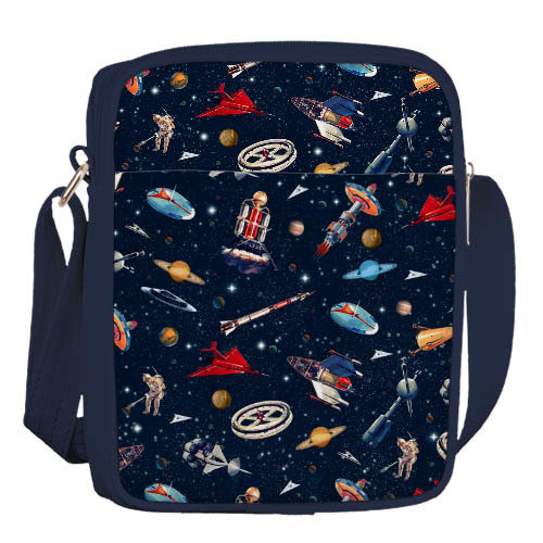 

Сумка для подростков Junior boy Presentville Космос, темно-синий 16x20 см