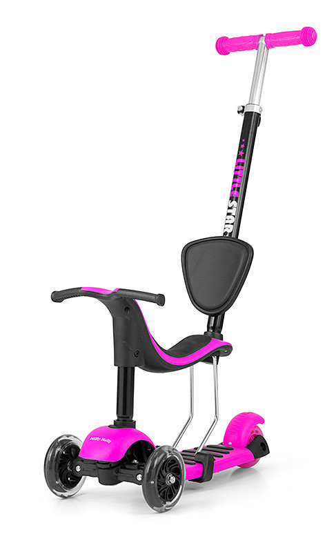 

708 Самокат Milly Mally Scooter Little Star (Красный(Red))