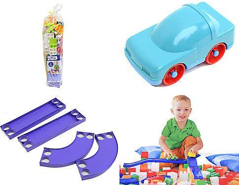 

Конструктор Colorplast "Авто-Блок", 114 деталей