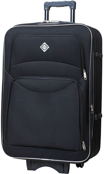 

Чемодан Bonro Style 55 х 39 х 20 см маленький черный 10011900