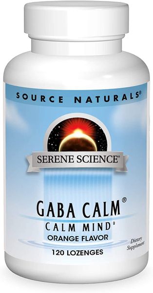 

Гамма-аминомасляная кислота GABA Source Naturals апельсин 120 леденцов (SNS073)