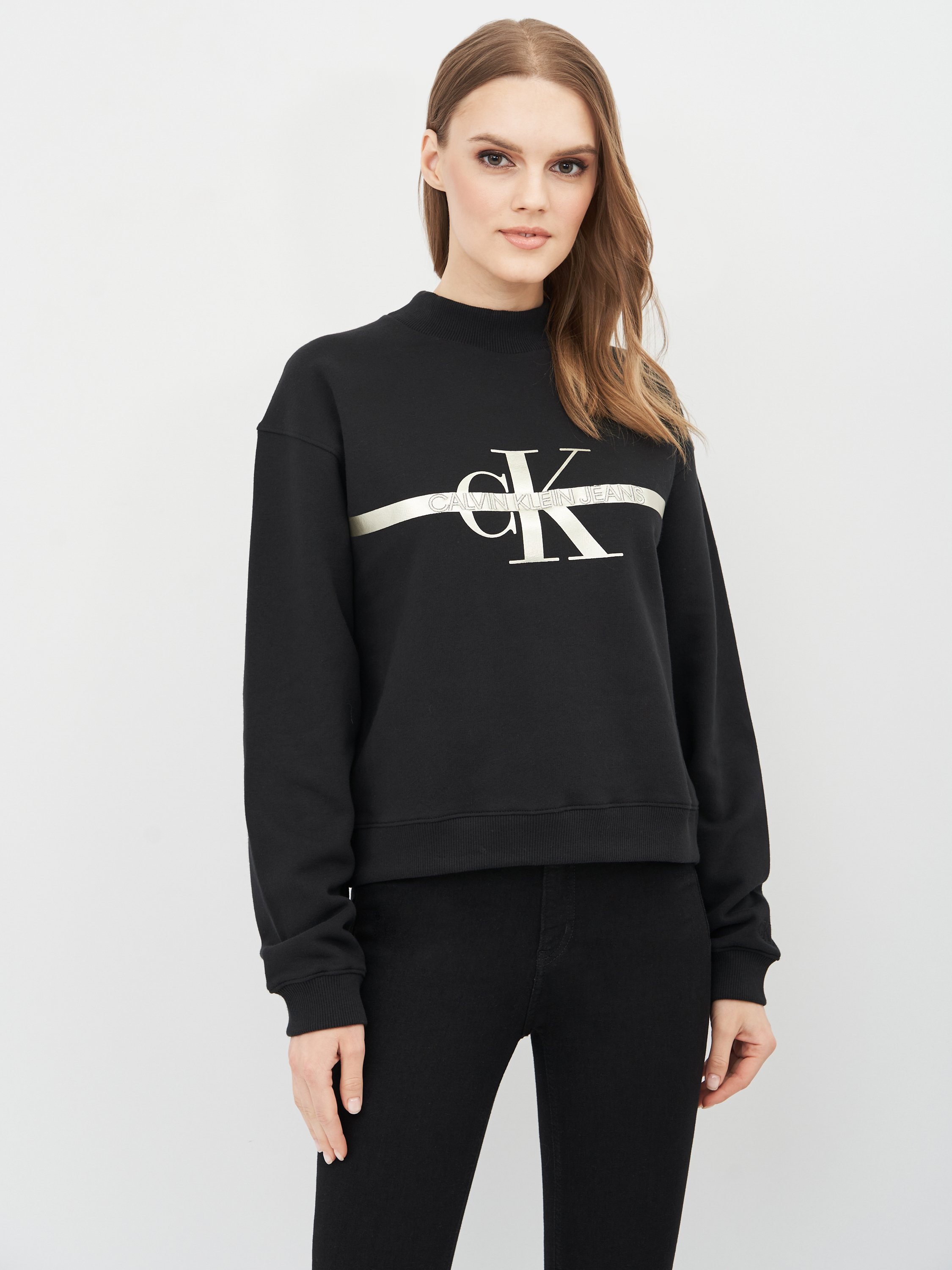 

Свитшот Calvin Klein Jeans Gold Monogram Sweatshirt J20J215260-BEH S Pvh Black