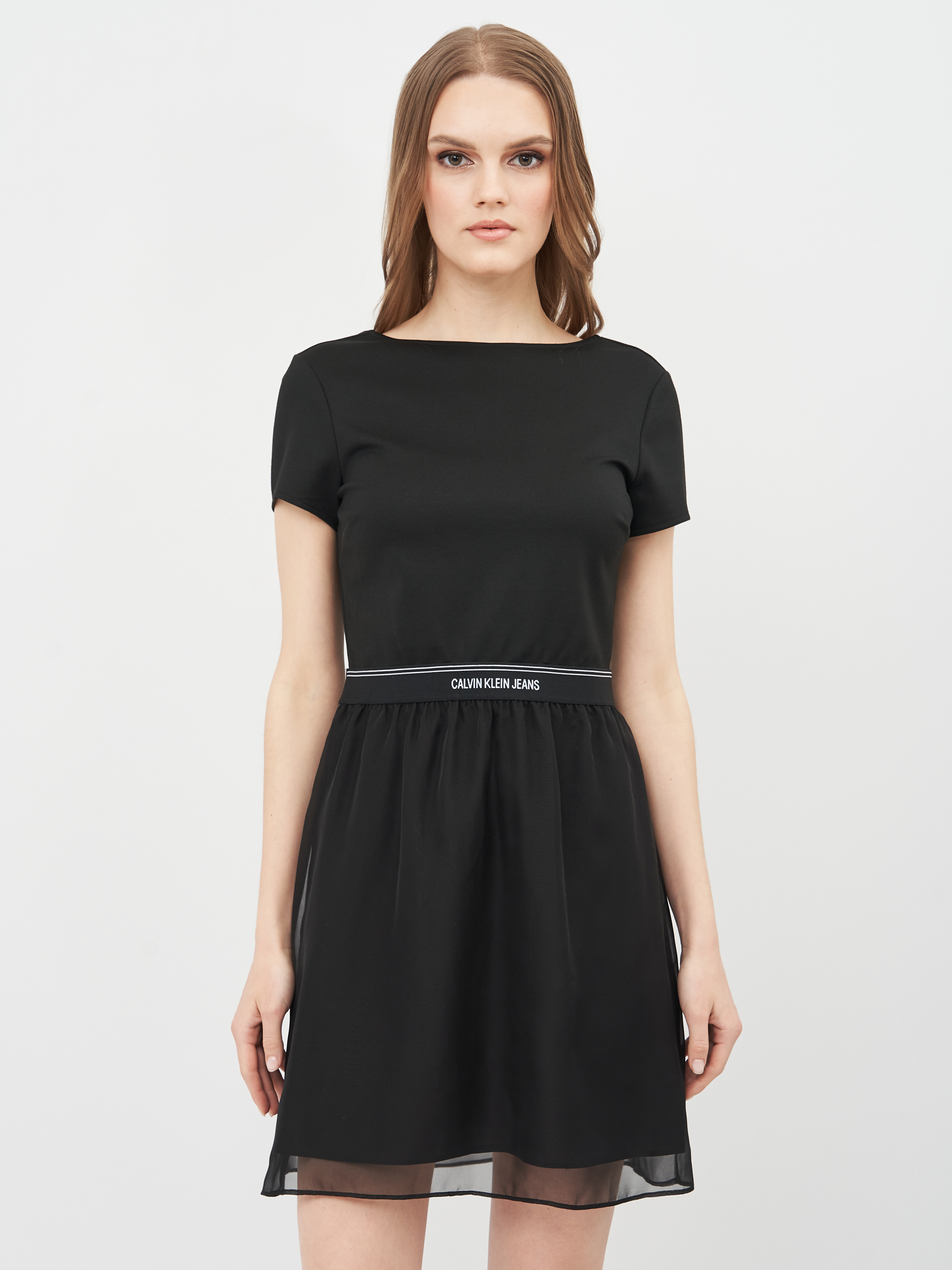 

Платье Calvin Klein Jeans Logo Waistband Dress J20J215692-BEH M Pvh Black