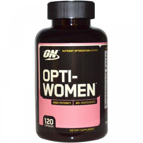 

Витамины для женщин Opti-Women Optimum Nutrition 120 капсул (ON031)
