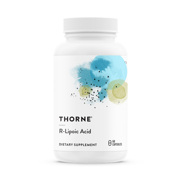 

R липоевая кислота R-Lipoic Acid Thorne Research 60 капсул (TRS102)