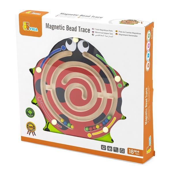 

Магнитный лабиринт Viga Toys Божья коровка (59964)
