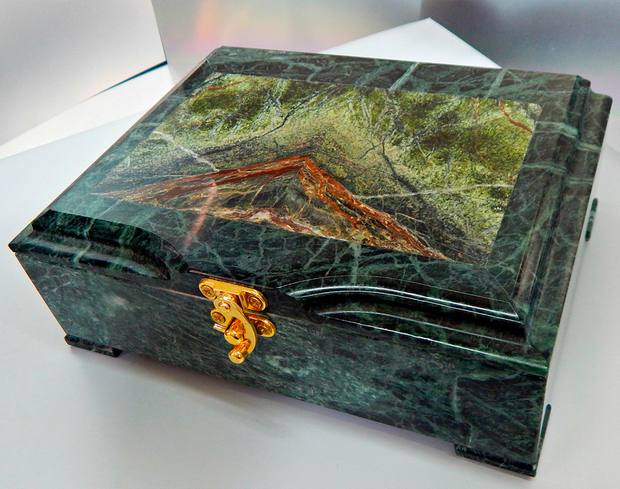 

ШКАТУЛКА ДЛЯ УКРАШЕНИЙ SPIDER GREEN МОРЕ ПОЗИТИВА зеленая 1001011