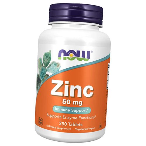 

Цинк Глюконат, Zinc 50, Now Foods 250таб (36128197)
