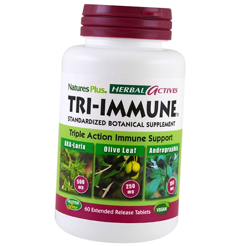 

Комплекс для иммунитета, Tri-Immune, Nature's Plus 60таб (71375028)
