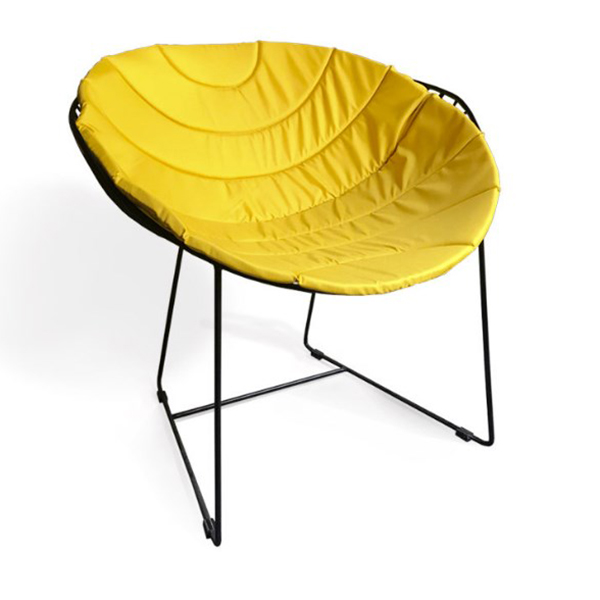 

Лаундж кресло для сада Lystok Oxford Woodman желтый