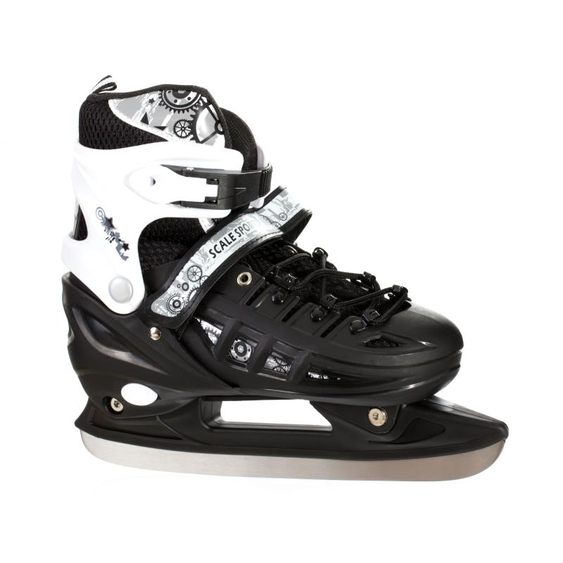 

Коньки раздвижные детские Scale Sports, размер 29-32, Black