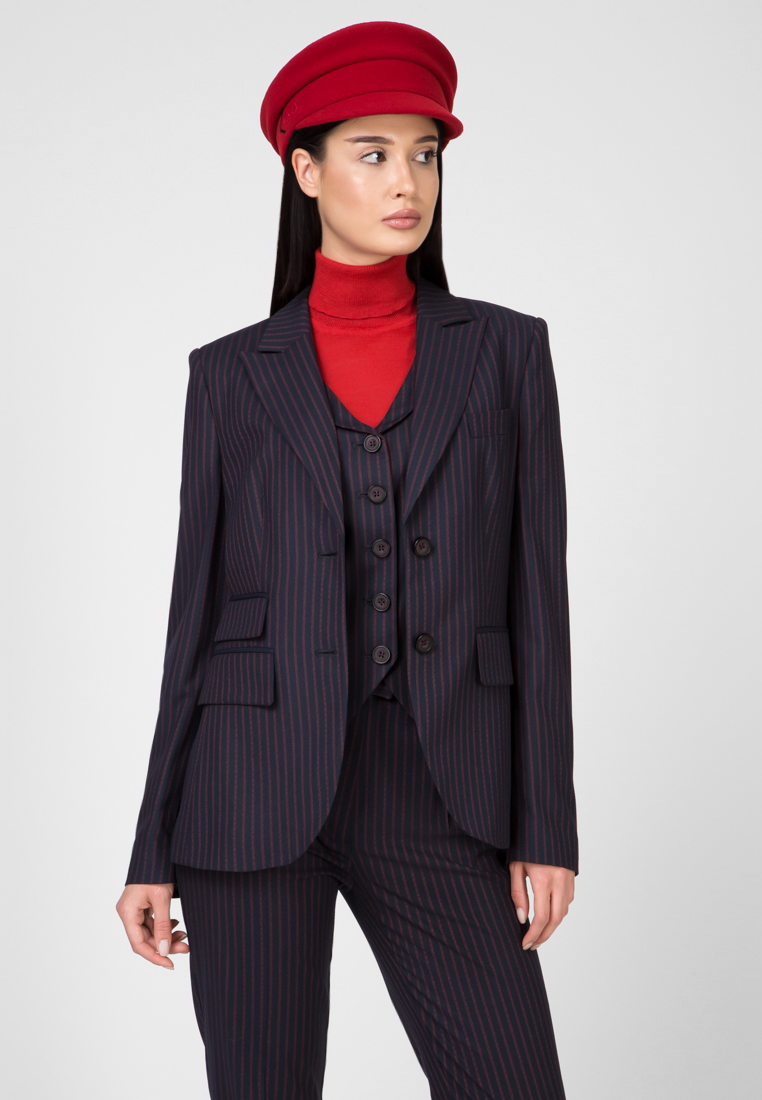 

Жакет KANO 334/1  синий, Жакет KANO 334/1 34 синий