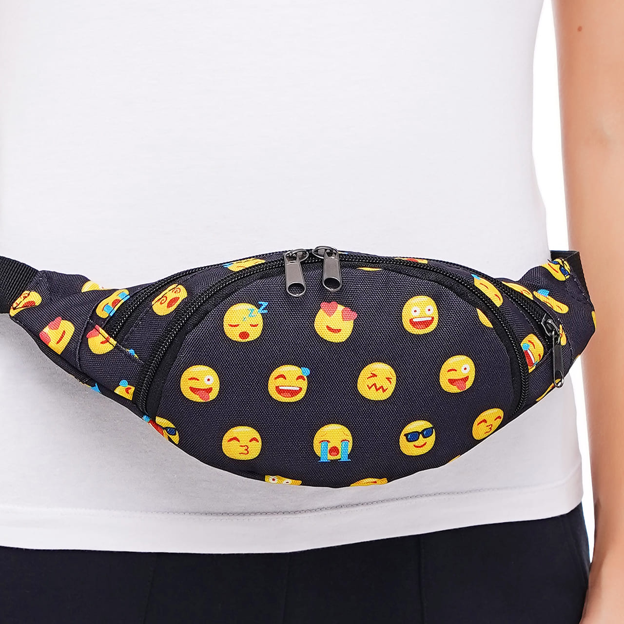 

Сумка на пояс Tiger Rio Print+ Cмайлы
