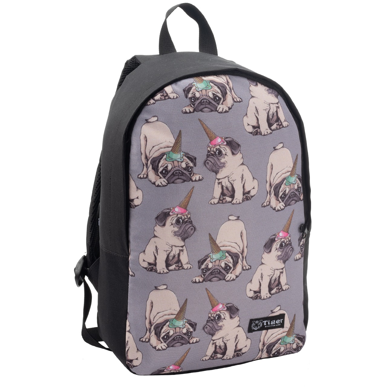 

Детский рюкзак Tiger Dendy Веселый мопс
