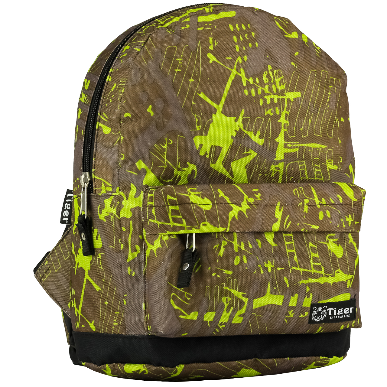 

Рюкзак Tiger Little Print Музыка олива