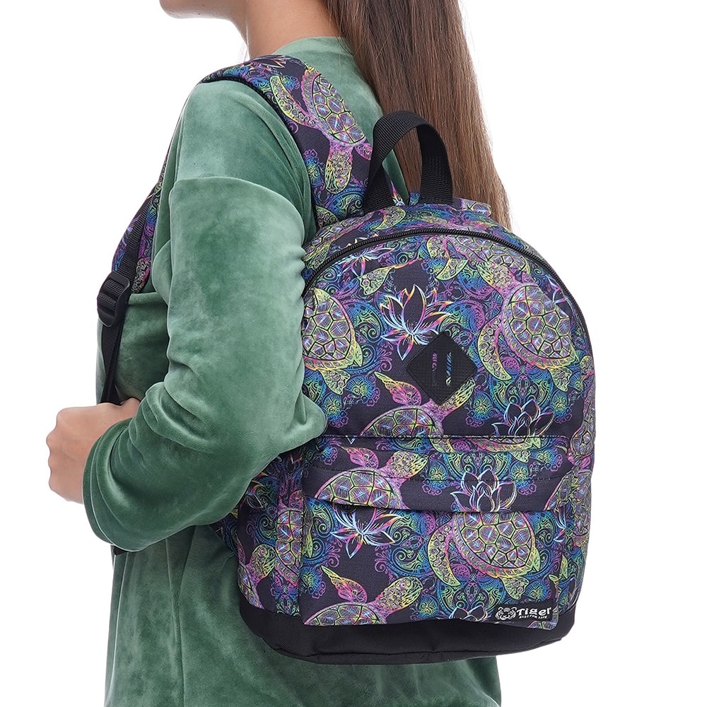 

Рюкзак Tiger Little Print+ Черепашки зеленые