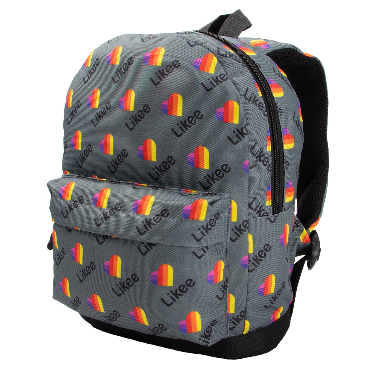 

Рюкзак Tiger Little Print+ Сердечки серые