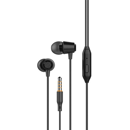 

Вакуумные наушники с микрофоном Celebrat G4 Black