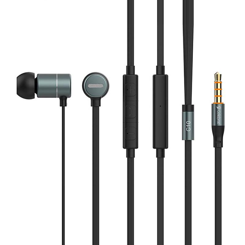 

Наушники с микрофоном Celebrat C10 Black