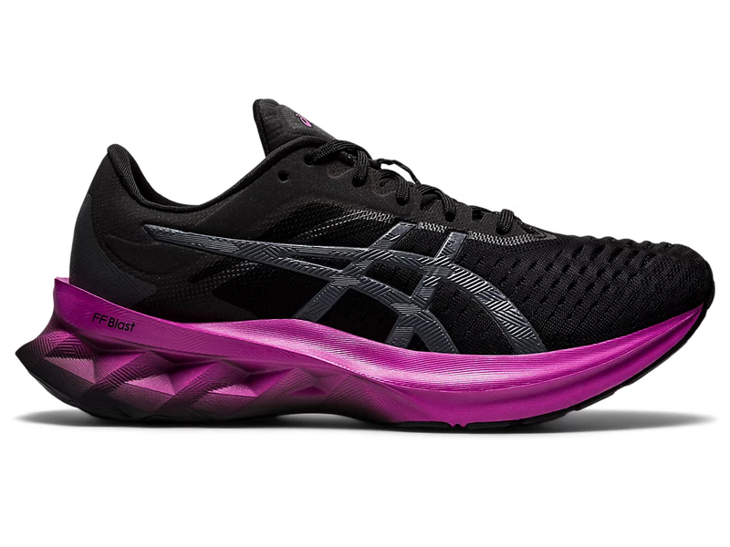 

Женские кроссовки для бега Asics NOVABLAST 1012A584 004 BLACK/DIGITAL GRAPE 2021 39,5 (EU), 25 (CM), 8 (US)