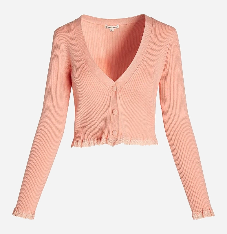 

Кардиган Victoria's Secret 833746585 S Нежно-персиковый