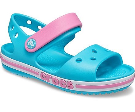 

Сандалі на дівчинку Crocs Bayaband Sandal Aqua С7 24 Бірюза