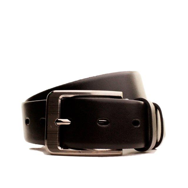 

Ремень кожаный Lazar большого размера 130-140 см черный L35Y1W35-1