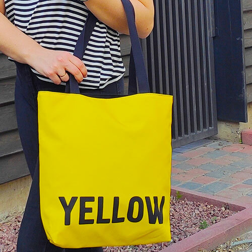 

Сумка женская тканевая Tenderness Presentville Yellow 37х33 см